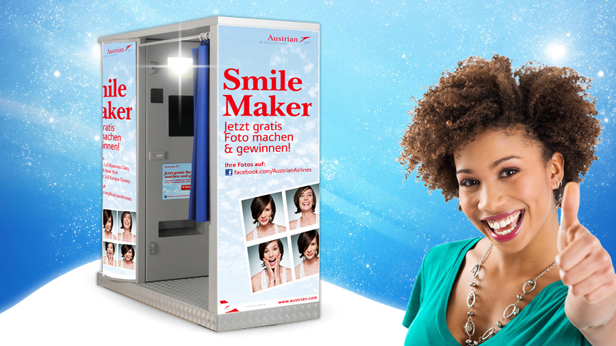 Fotoautomat Verleih : Branding